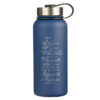 I Know the Plan Blue Stainless Steel Water Bottle