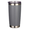 Walk By Faith Gray Stainless Steel Mug - 1 Corinthians 5:7 - Image 2