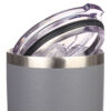 Walk By Faith Gray Stainless Steel Mug - 1 Corinthians 5:7 - Image 4