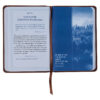 Be Strong and Steadfast Brown Faux Leather Daily Devotional - Image 3
