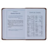 Be Strong and Steadfast Brown Faux Leather Daily Devotional - Image 5