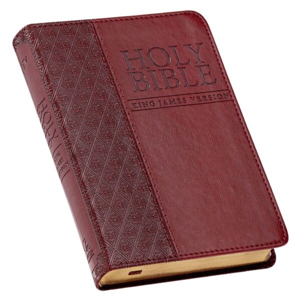 KJV Compact Bible-Brown LuxLeather 206 0456 2