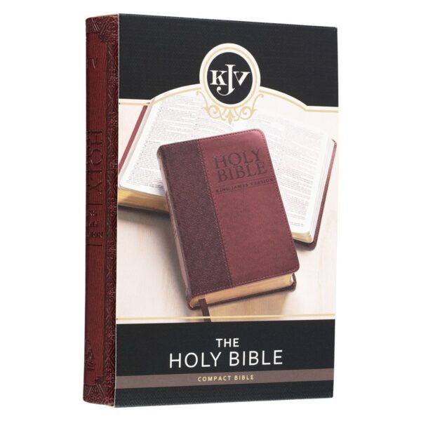 KJV Compact Bible-Brown LuxLeather 206 0456 9