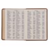 KJV Compact Large Print Lux-Leather Tan - Large Print - Image 7