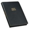 KJV Large Print Thinline Bible Black Faux Leather Thumb index Zipper - Image 3