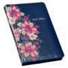 KJV Deluxe Gift Bible Printed Floral Faux Leather with Zipper - Image 3