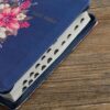 KJV Deluxe Gift Bible Printed Floral Faux Leather with Zipper - Image 5