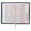 KJV Deluxe Gift Bible Printed Floral Faux Leather with Zipper - Image 8