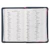 KJV Deluxe Gift Bible Printed Floral Faux Leather with Zipper - Image 10