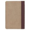 KJV Brown Two-tone Faux Leather Compact Bible - Image 2