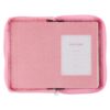 KJV Pink and Saddle Tan Faux Leather Mini Pocket Bible W/ Zipper - Image 3