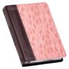 KJV Burgundy and Pink Faux Leather Compact Bible - Image 2