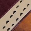 KJV Two-tone Brown Full Grain Leather Giant Print Bible W/ Thumb Index - Image 3