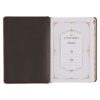KJV Study Bible, Toffee and Burgundy Faux Leather Hardcover - Thumb Index - Image 4