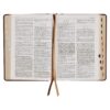 KJV Study Bible, Toffee and Burgundy Faux Leather Hardcover - Thumb Index - Image 8
