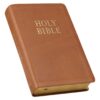 KJV Giant Print Bible Two-Tone Butterscotch Full Grain Leather - Image 3