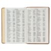 KJV Giant Print Bible Two-Tone Butterscotch Full Grain Leather - Image 8