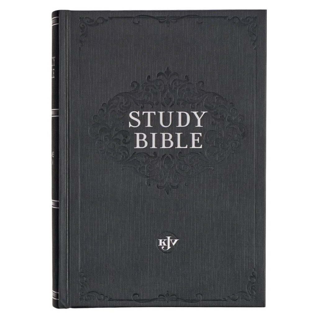 Image of KJV Black Hardcover Study Bible