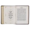 Burgundy and Toffee Black Faux Leather Study Bible - Thumb Index - Image 7