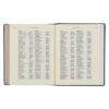 KJV Study Bible, Navy Blue Floral Faux Leather - Note-taking Bible - Image 8