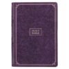 KJV Purple Faux Leather Giant Print - Thumb Index