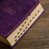 KJV Purple Faux Leather Giant Print - Thumb Index - Image 5