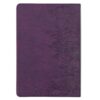 KJV Purple Floral Faux Leather Large Print Thinline - Thumb Index - Image 2