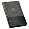 KJV Gray and Black Faux Leather with Zipper - Thumb Index - Image 3