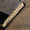 KJV Gray and Black Faux Leather with Zipper - Thumb Index - Image 5