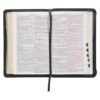 KJV Gray and Black Faux Leather with Zipper - Thumb Index - Image 8