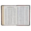 KJV Mahogany and SadleTan Full Grain Leather Large Print Thinline - Image 8