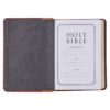 KJV Compact Saddle Tan and Butterscotch Large Print - Image 4