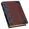 KJV Tawny and Dark Brown Full Grain Leather Giant Print - Thumb Index - Image 3
