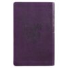 Purple Floral Faux Leather Giant Print Standard-size - Thumb Index - Image 2