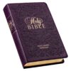 Purple Floral Faux Leather Giant Print Standard-size - Thumb Index - Image 3