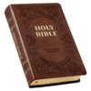 KJV Medium Brown Ivy Faux Leather Giant Print Standard-size - Thumb Index - Image 3