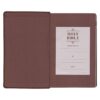 KJV Medium Brown Ivy Faux Leather Giant Print Standard-size - Thumb Index - Image 4