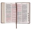 KJV Medium Brown Ivy Faux Leather Giant Print Standard-size - Thumb Index - Image 7