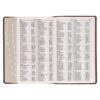 KJV Medium Brown Ivy Faux Leather Giant Print Standard-size - Thumb Index - Image 8