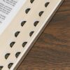 KJV Dark Taupe Floral Faux Leather Large Print Thinline - Thumb Index  - Discont - Image 5