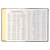 KJV Dark Taupe Floral Faux Leather Large Print Thinline - Thumb Index  - Discont - Image 8