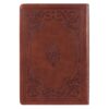 KJV Antiqued Brown Faux Leather Large Print Thinline - Thumb Index - Image 2