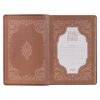 KJV Antiqued Brown Faux Leather Large Print Thinline - Thumb Index - Image 4