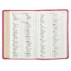 KJV Pink Faux Leather Deluxe Gift Bible - Thumb Index - Image 9