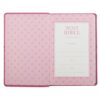 KJV Pink Faux Leather Gift Edition Bible - Image 4