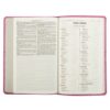 KJV Pink Faux Leather Gift Edition Bible - Image 6