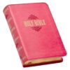 KJV Pink Faux Leather Large Print Compact Bible - Image 3
