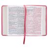 KJV Pink Faux Leather Large Print Compact Bible - Image 6