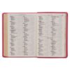 KJV Pink Faux Leather Large Print Compact Bible - Image 8