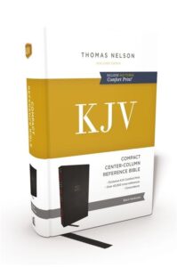 Image of KJV Brown Compact Center-Column Reference Bible